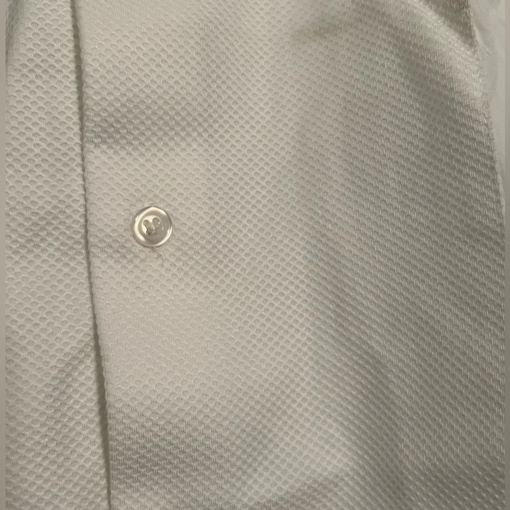 J. Crew White Tuxedo Shirt Ludlow Premium Slim Fine Cotton NWT 16.5/36 #2400